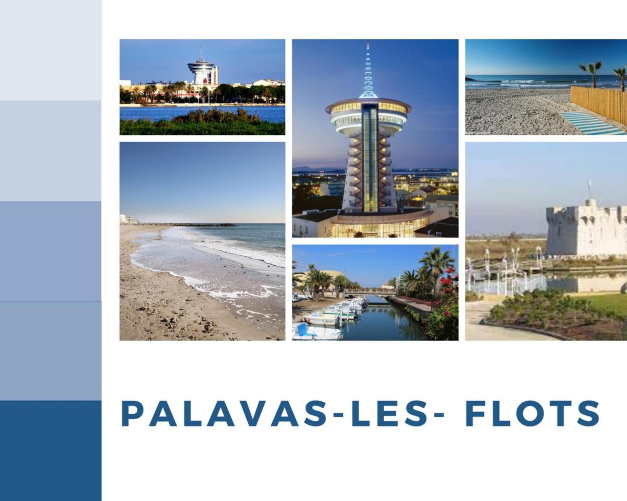 T2 Label Plage Piscine Proche Mer Parking Palavas Exterior foto